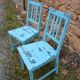 2 vintage style chairs