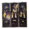 Ancient chinese room screen, inlay of soapstone