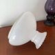 Abat jour verre opale  - vintage