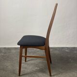 Scandinavian Eva chair by Niels Koefoed, fabric, 1964