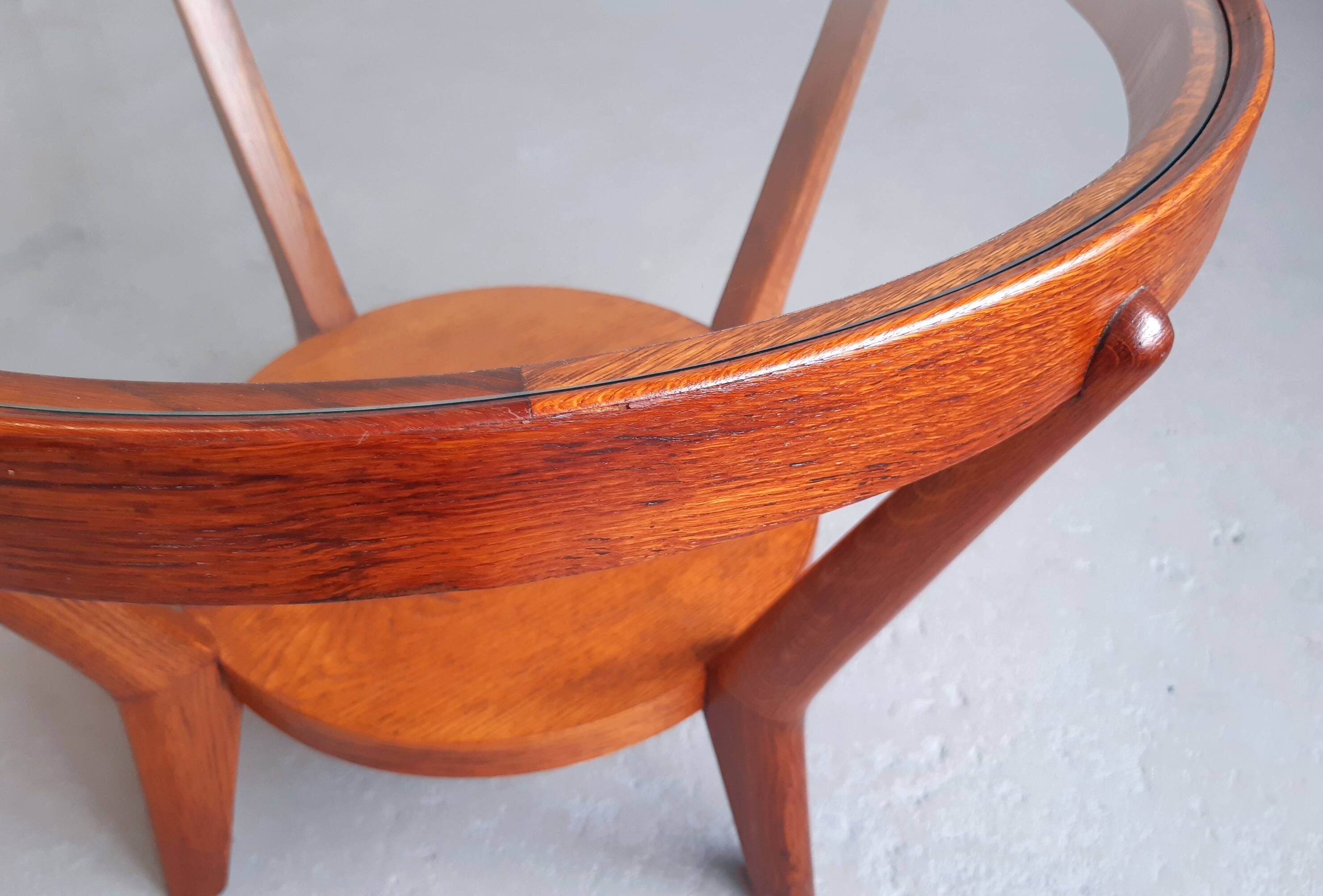 Czech Coffee Table by Kozelka and Kropacek, Interier Praha, 1950s