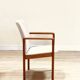 Suite de quatre fauteuils de Dyrlund en teck