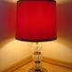 Vintage crystal lamp, 1970s