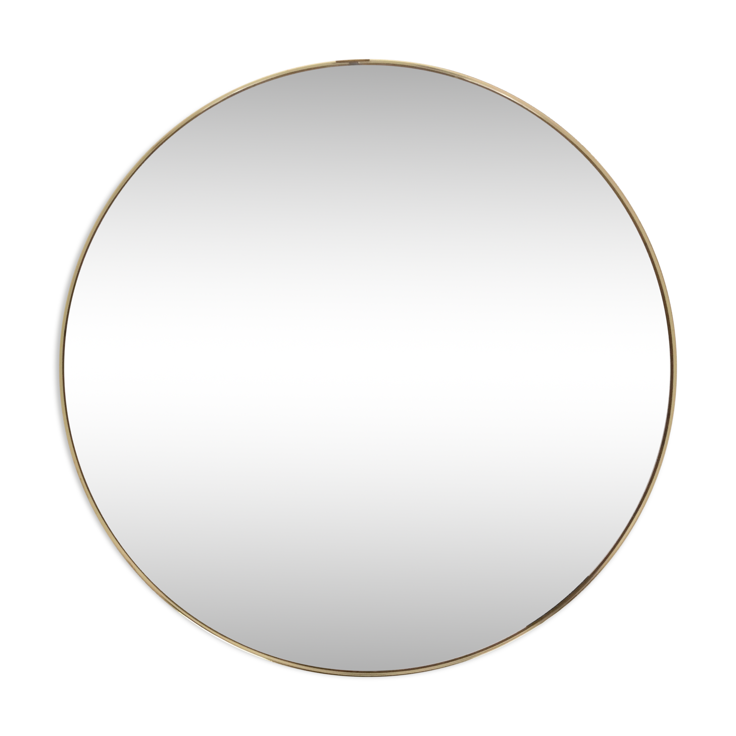 Mirror round golden hoop 43 cm