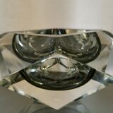 Murano glass ashtray by Flavio Poli for Seguso 60s