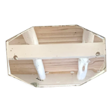 Art Deco beveled mirror  60x36cm