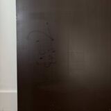 Large bevelled mirror