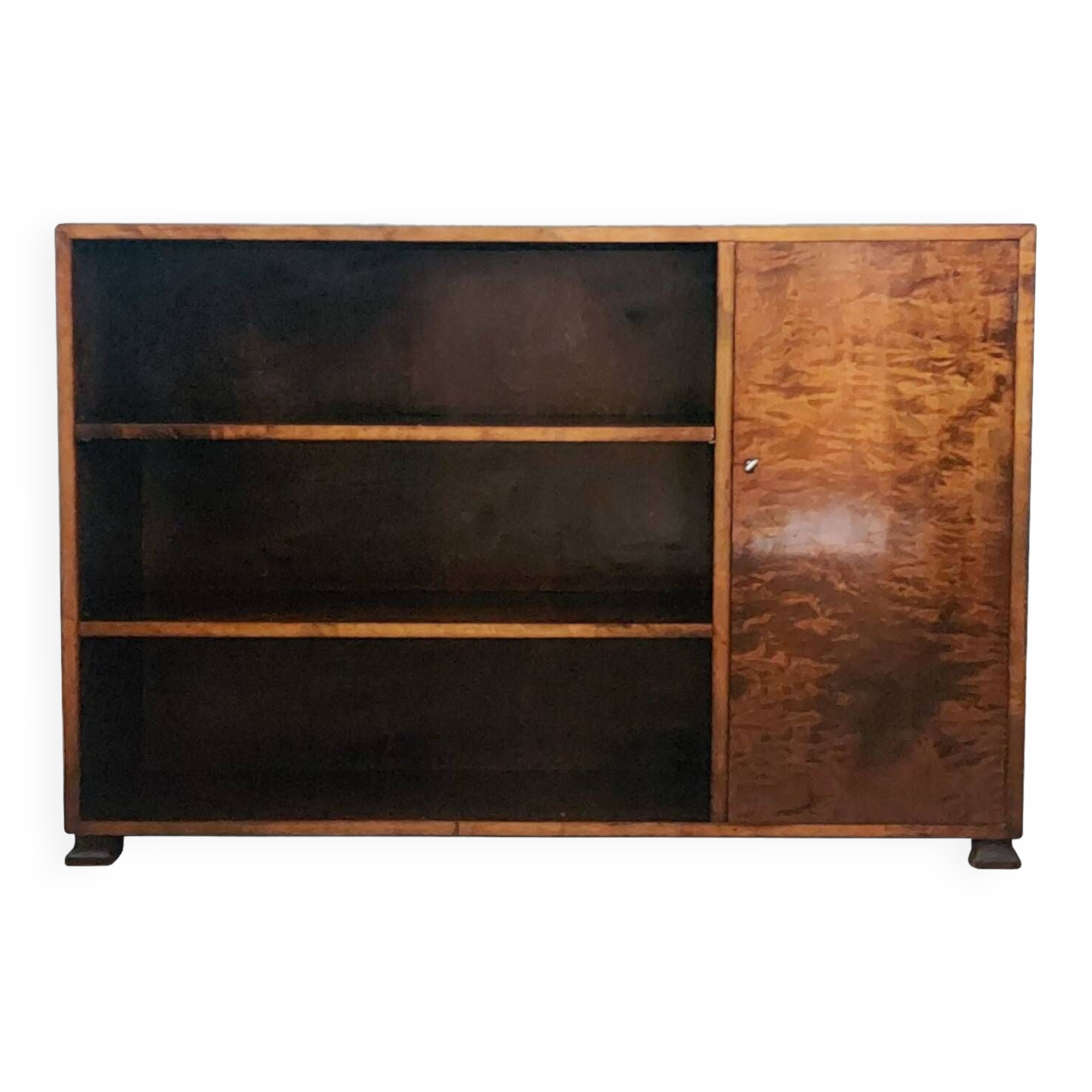 Commode/armoire en noyer, années 1950