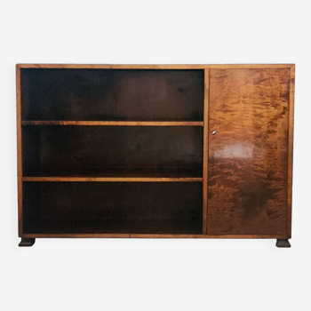 Commode/armoire en noyer, années 1950