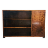 Commode/armoire en noyer, années 1950