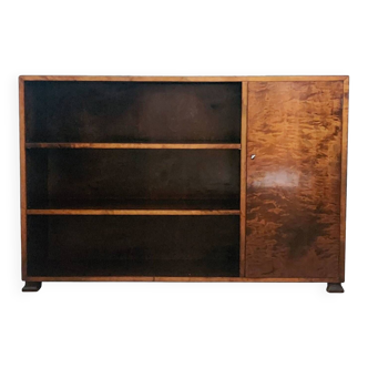 Commode/armoire en noyer, années 1950