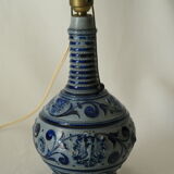 Lamp foot Sandstone blue Alsace/Germany XXth