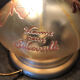 Glass lamp floral decoration Vianne ed. Suberville
