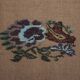 Tapis vintage turc de oushak tissé à la main 52x409 cm