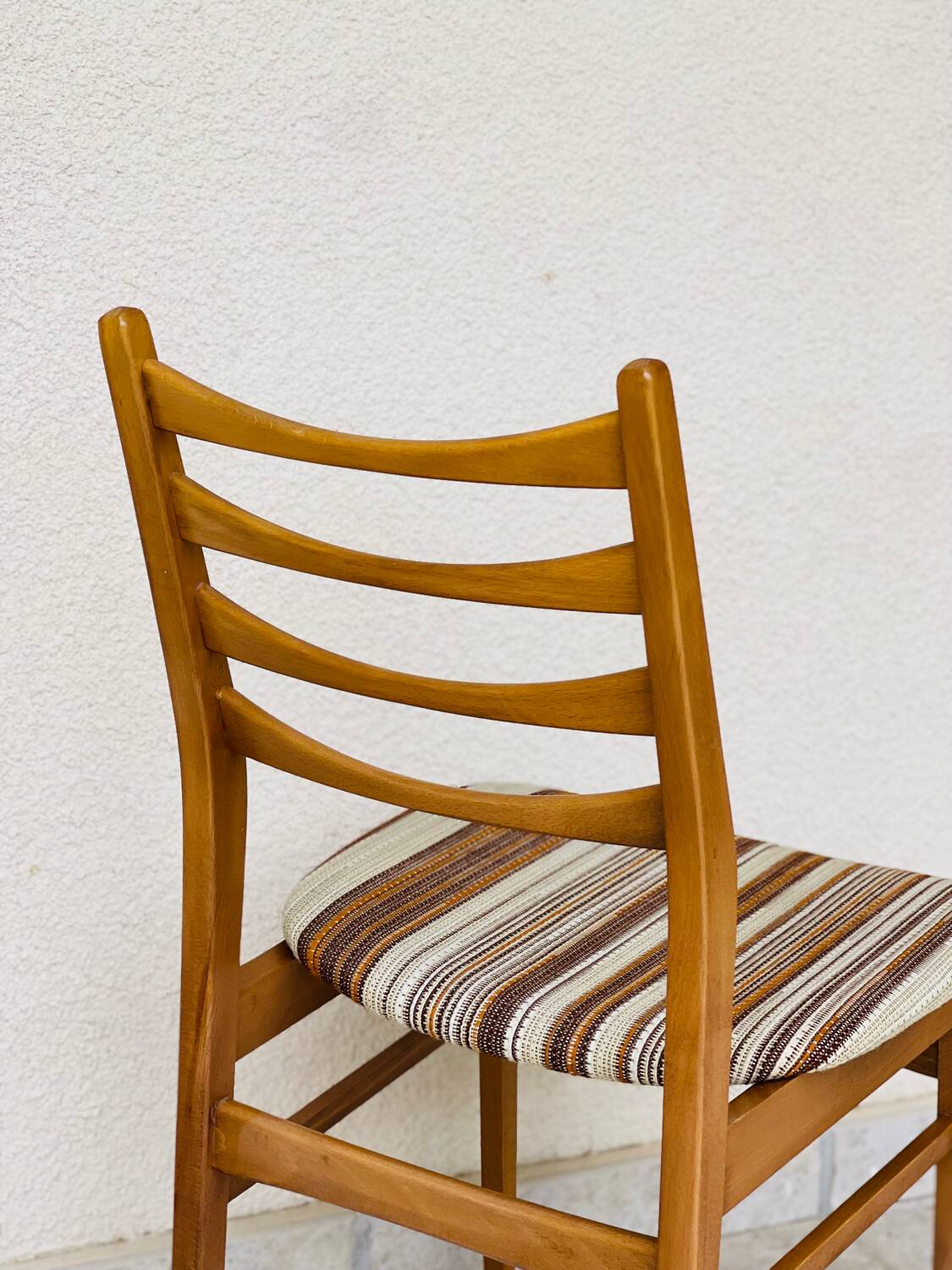 3 Scandinavian teak chairs