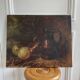 Oil on canvas old still life with jug