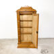 Antique oak shallow wall cabinet.