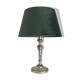 Silver metal Empire Lamp