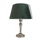 Silver metal Empire Lamp