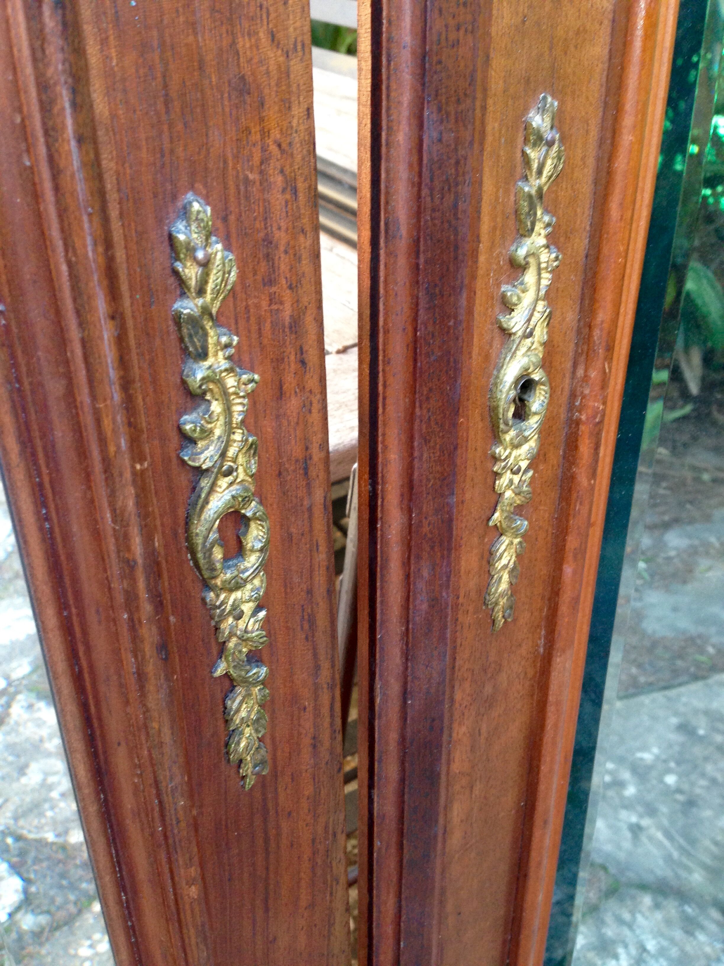 Antique beveled mirrors