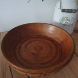 Wooden fruit bowl