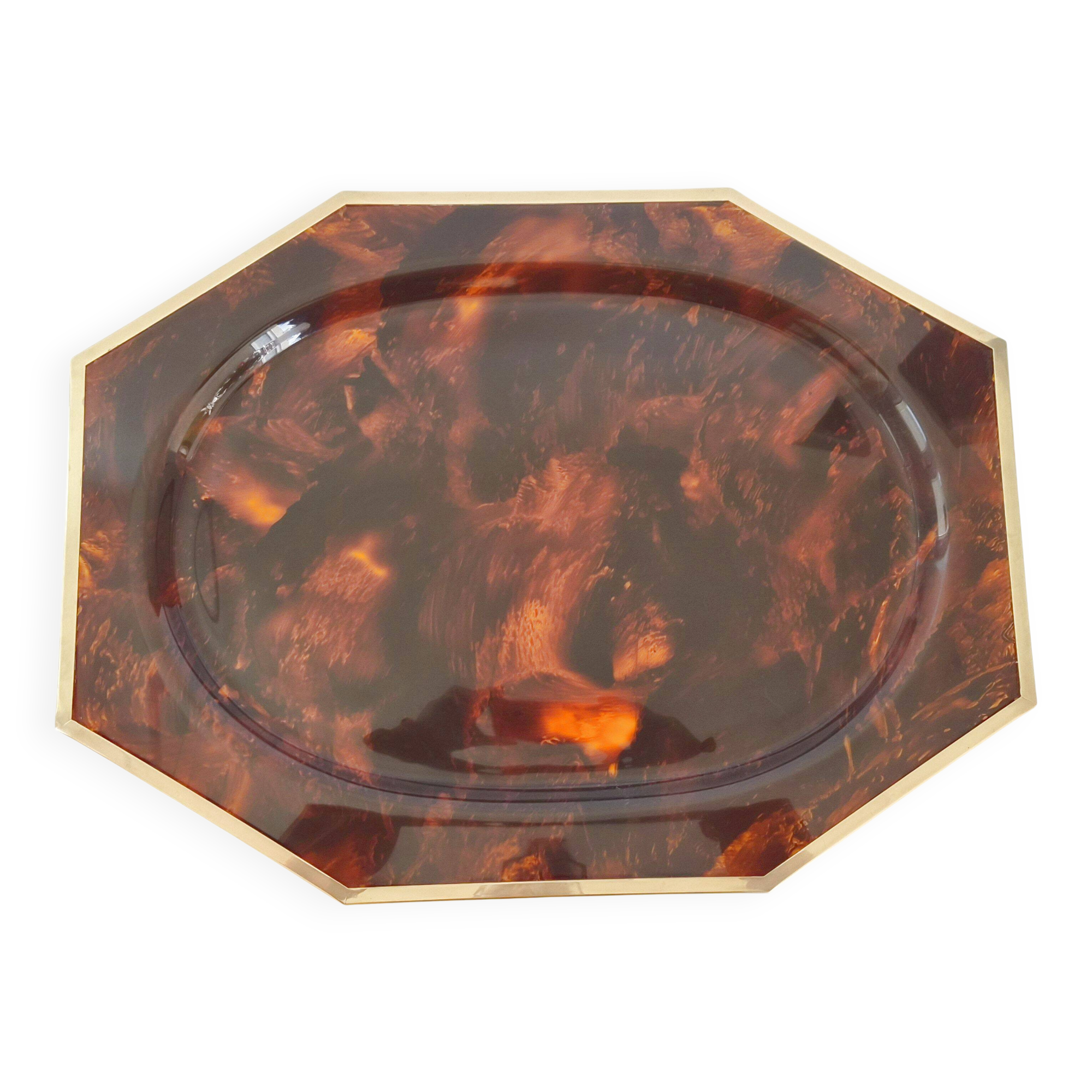 1970s vintage plexiglass tray