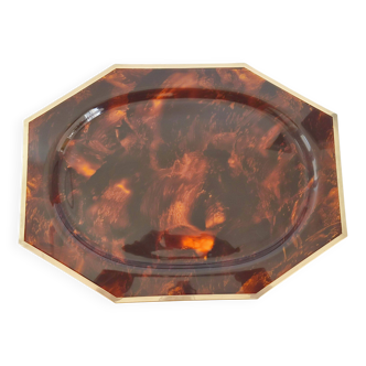 1970s vintage plexiglass tray