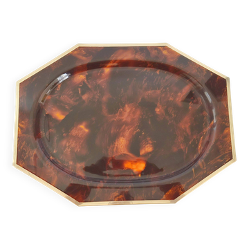 Plateau vintage en plexiglas 1970