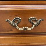 Bedside table, chest of drawers, occasional furniture, wood, vintage, 1960s.