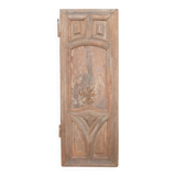 Porte de placard en bois panneauté et sculpté