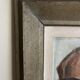Portrait of a modernist man, oil on panel, 1947.