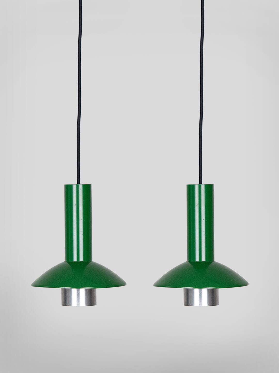 Pair of 2 Danish vintage lamps Louise by Louis Poulsen, 1970s