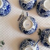 Service a thé japonais en porcelaine