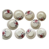 Set of 10 MDL Hamage soup plates