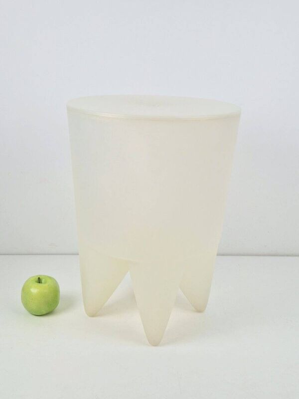 Tabouret Bubu Transparent Moderniste par Philippe Starck pour XO Design, années 1990