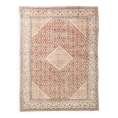 10x13 Salmon Pink Oriental Antique Persian Rug, 296x387Cm