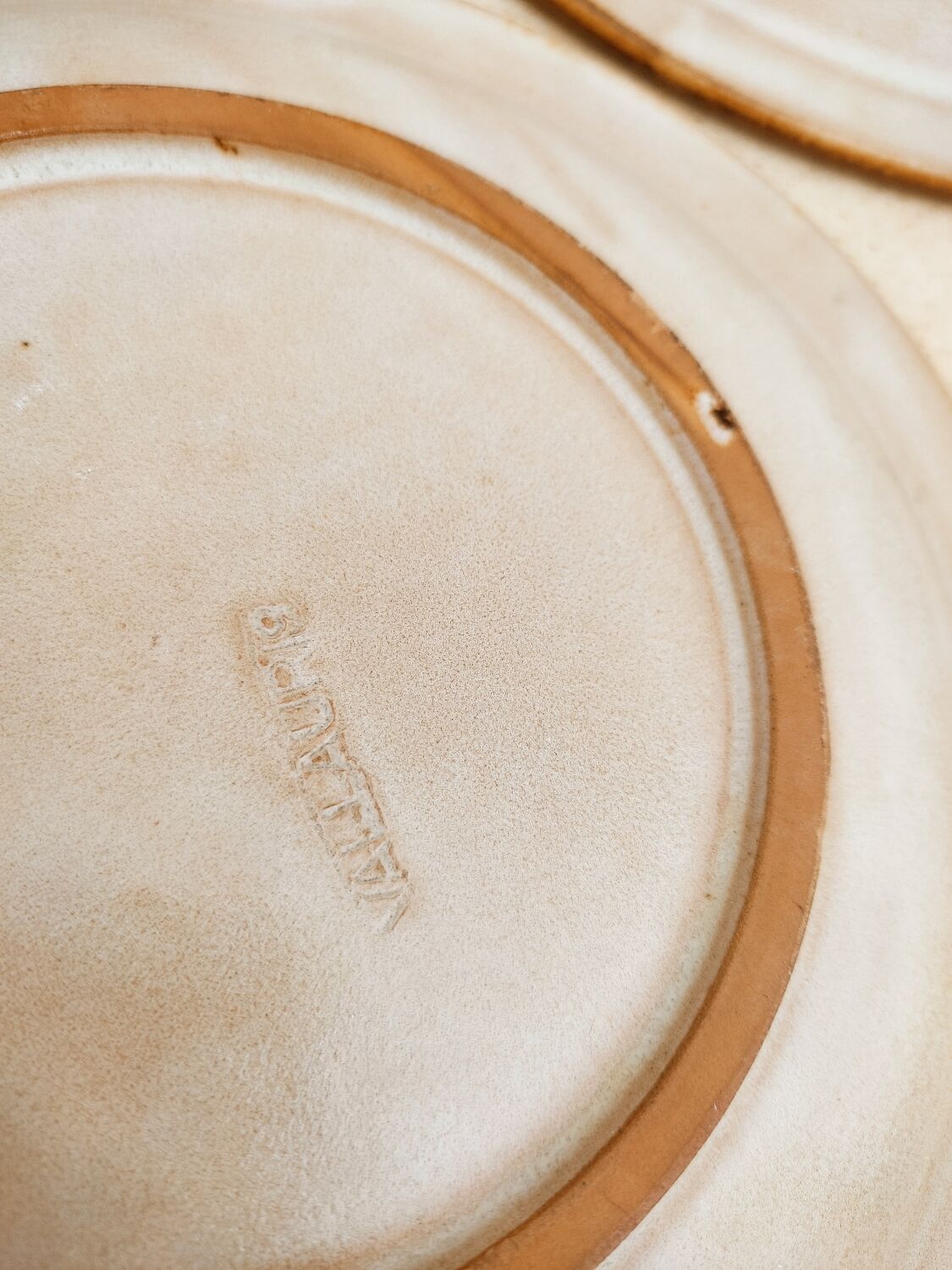 3 Vallauris ceramic plates