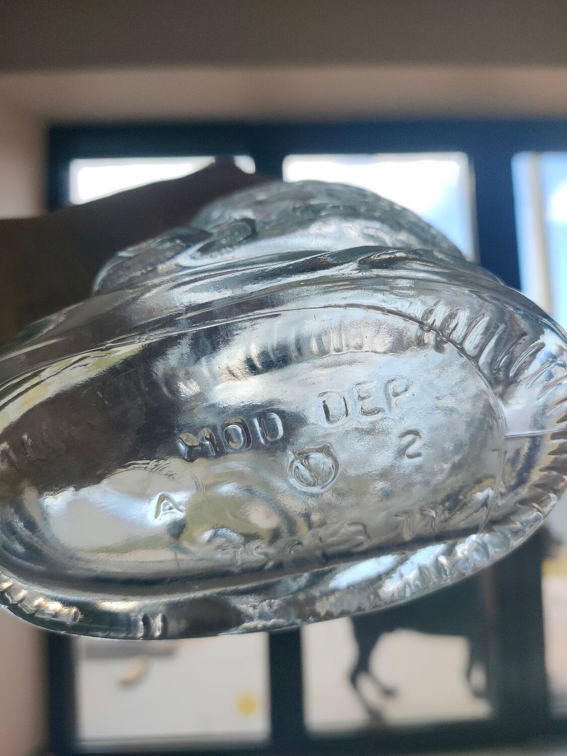 Vintage fish decanter