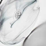 Set of 4 Kosta Boda 'Mine' Glass Dessert Plates by Ulrica Hydman Vallien