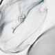 Set of 4 Kosta Boda 'Mine' Glass Dessert Plates by Ulrica Hydman Vallien