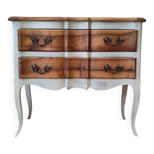 Commode arbalère en - noyer