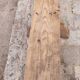 Grand banc ancien bois brut
