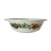 JAJ dish made in england - 70s Multico floral pattern