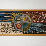 Picard Ledoux Mid-Century Framed Tapestry