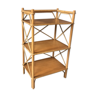 PRODUCT BHV - Rattan shelf - vintage bamboo