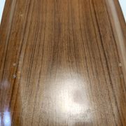 Vintage Postmodern Oval Wall Mirror with a Wooden Frame, Italy