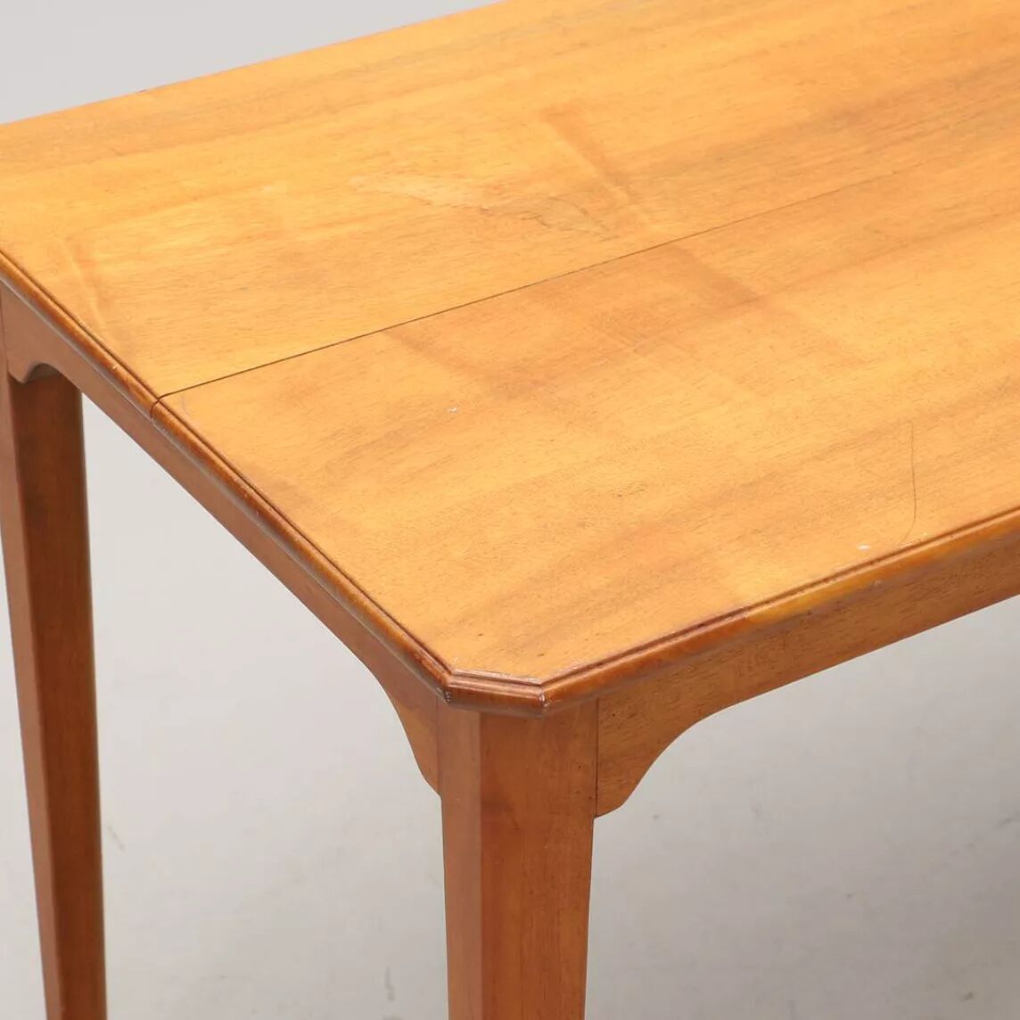 Vintage Scandinavian coffee table in walnut by Carl Malmsten - Sweden - 1960s