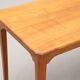 Vintage Scandinavian coffee table in walnut by Carl Malmsten - Sweden - 1960s