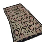 Vintage Anatolian Wool Kilim Rug