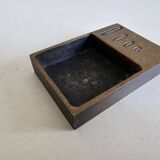 Cendrier en bronze attribué à Jacques Lauterbach, années 1960